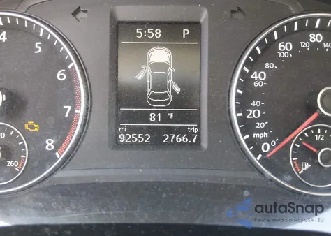 2014 Volkswagen Passat 1.8T Se z USA, uszkodzony, nr VIN 1VWBS7A37EC058114